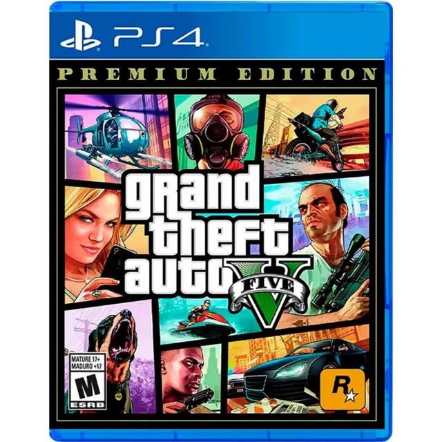 Ps4 Grand Theft Auto V Premium Edition Juego Playstation 4