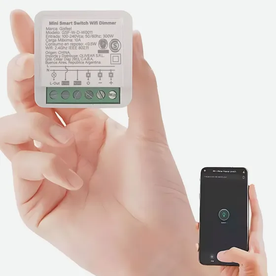 Switch Wifi Dimmer Interruptor Inteligente Domotica Tuya