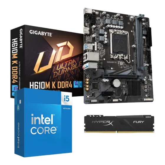 Kit Upgrade Gamer Intel Core I5 14400f 14ger. H610 32gb Ddr4
