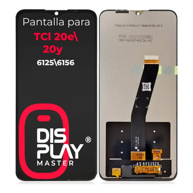 Pantalla Lcd Para Tcl 20e 6125 / 20y 6156 Calidad Oem