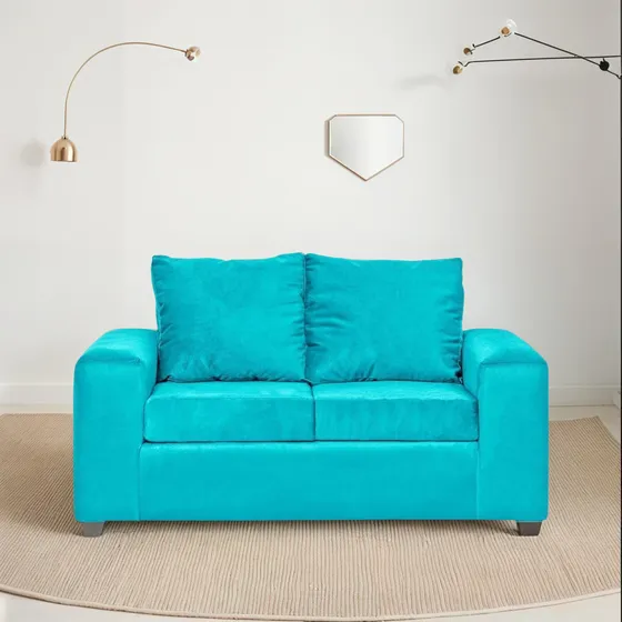 Sofa Kahlo 2 Cuerpos Felpa Calipso Innova