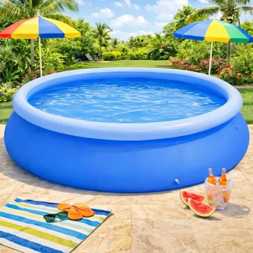 Piscina Inflável Redonda Azul de 3618L até 4600L 3m X 76cm