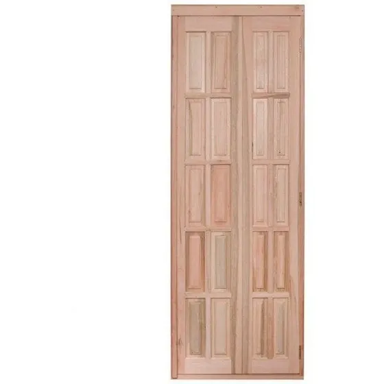 Porta De Madeira Camarão 213x94cm Com Marco E Batente 14cm