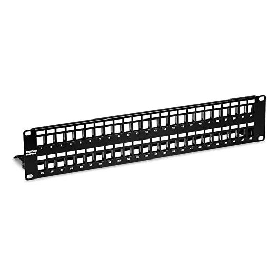 Panel De Conexión En Blanco Trendnet 48p 2u, Tc-kp48s