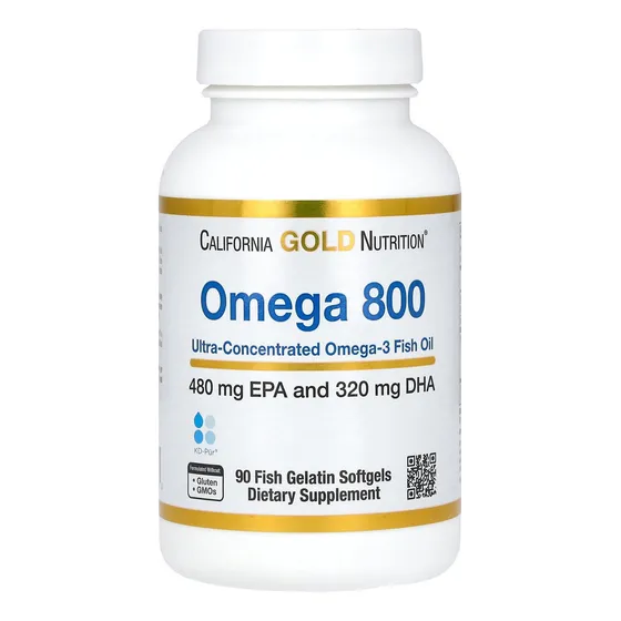 Omega 800 Omega Ultraconcentrado De California Gold Nutritio