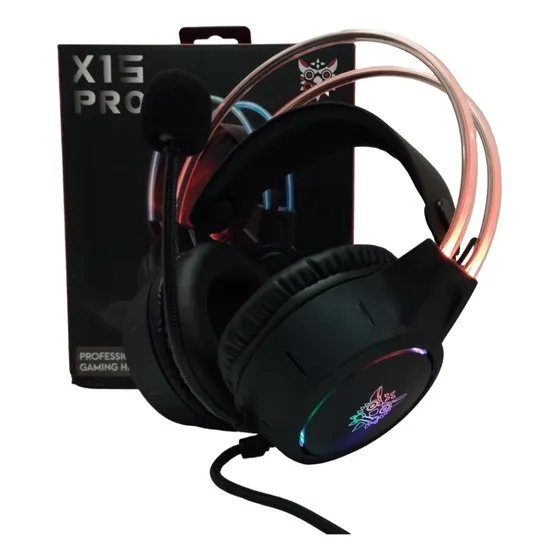 Audífono Gamer Onikuma X15 Pro Negro Ps4 Xbox Switch Pc 