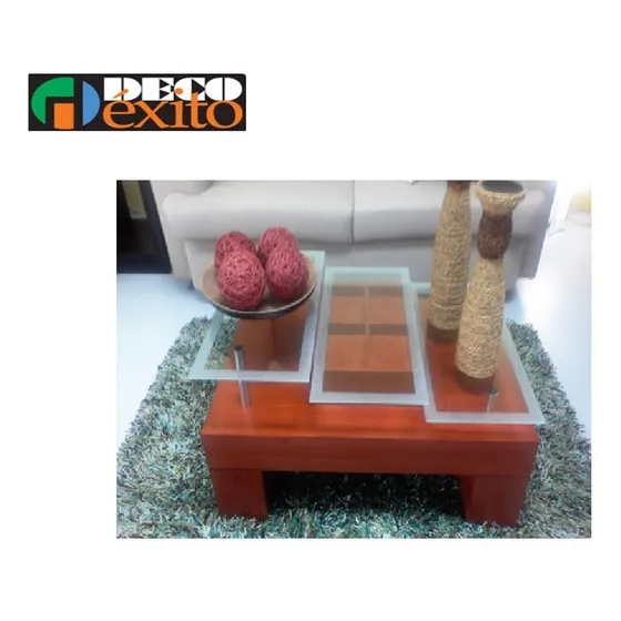 Mesa De Centro Sala Modelo 3  Niveles. Decoexito