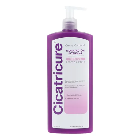 Crema para cuerpo Cicatricure Corporal Firmeza Hidratación Intensiva en botella de 400mL/400g