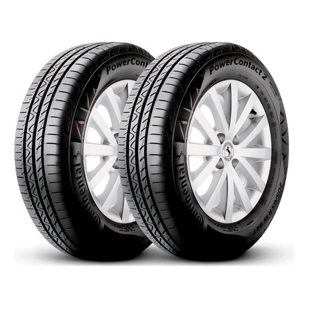 Kit 2 Pneus 175/65r14 Continental Powercontact 2 82t Aro 14 Kit 2 Pneus 175/65r14 Continental Powercontact 2 82t Aro 14