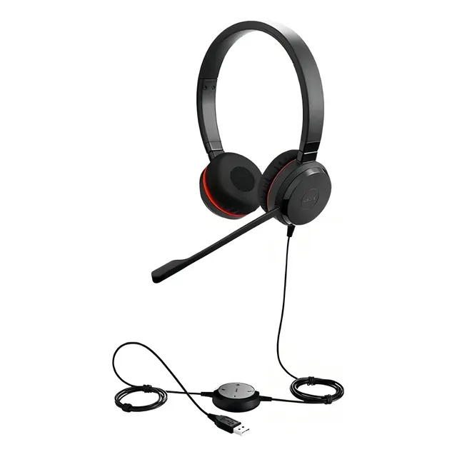 Diadema Con Microfono Jabra Evolve 30 Stereo Alambrico U /vc