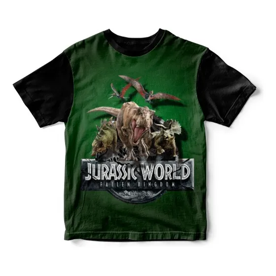 Franela Para Niños De Jurassic World 