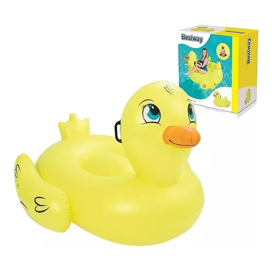 Pato Fashion Inflable Colchoneta Gigante Pileta Bestway