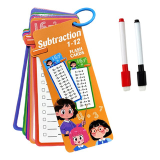 Tarjeta De Flash De Matemáticas Para Niños Sustracción Tarjeta De Flash De Matemáticas Para Niños Sustracción