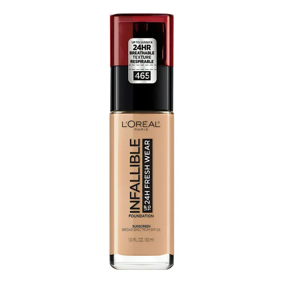 L´Oréal Infallible Base Fresh Wear Foundation 24hr. Tom 465-SAND
