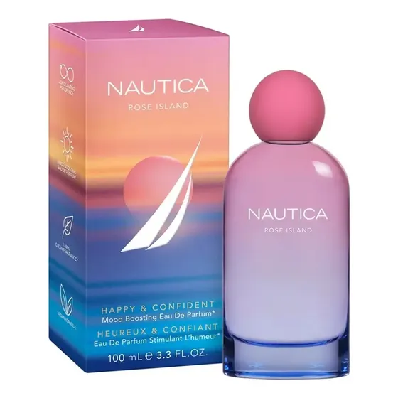 Eau De Parfum (Edp) Nautica Rose Island 100 ml para mujer | + muestra