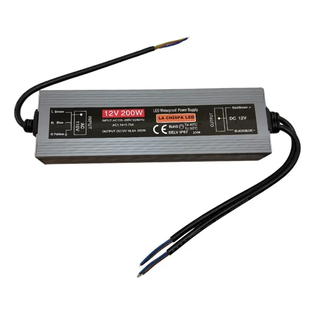 Kit De Fuentes De Poder 24v 200w 8.3a Exterior Ip67