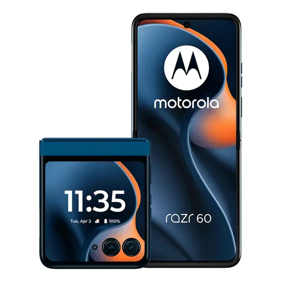Smartphone Motorola Razr 60 512gb Azul Reacondicionado (Reacondicionado)