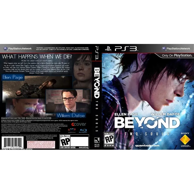 Juego Ps3 Beyond Two Souls Nuevo Sellado