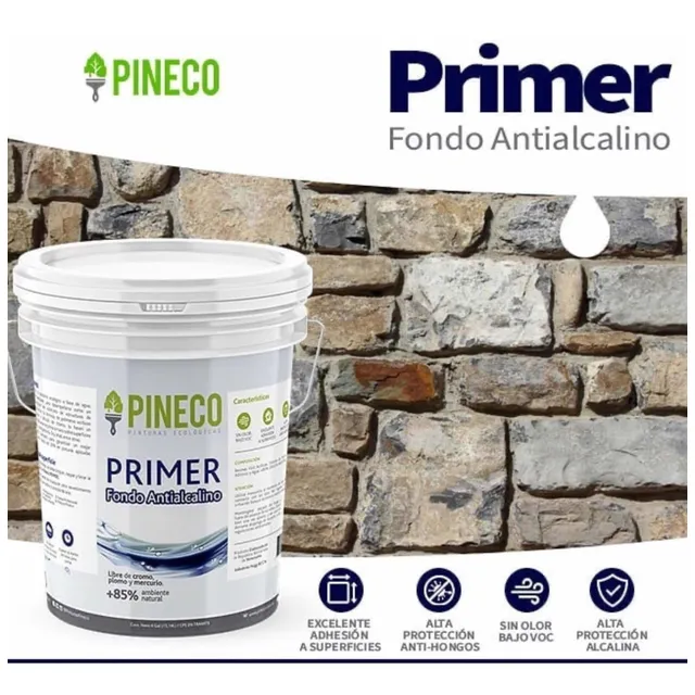Pintura Fondo Antialcalino Blanco