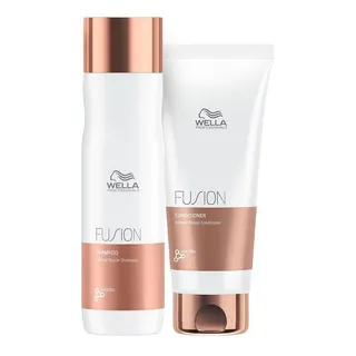 Kit Wella Fusion Shampoo E Condicionador Kit Wella Fusion Shampoo E Condicionador