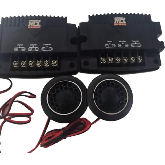 Mini Tweeter Som Carro Mtx  400w Porta Coluna Tweter = Hertz