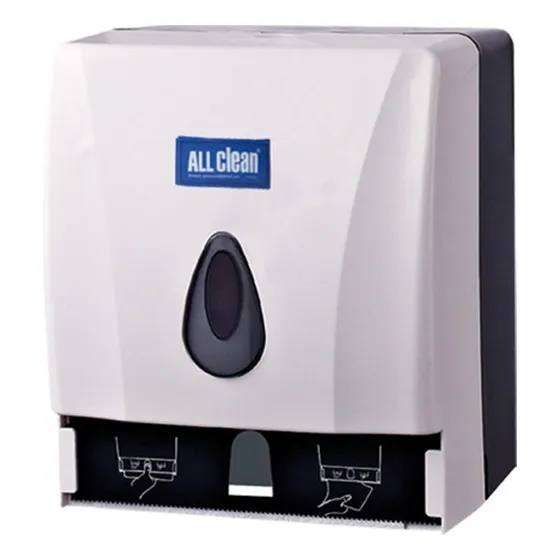 Dispensador De Papel Dual Rollo Y Servilleta Blanco 