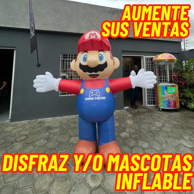 Disfraz Mascota Inflable Publicitarios