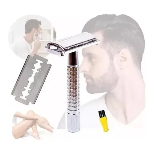 Oferta Rastrillo Clásico Apertura Mariposa Acero Inoxidable