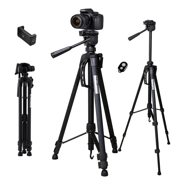 Tripode Parante Weifeng 1.53 + Funda + Adaptador A Celular