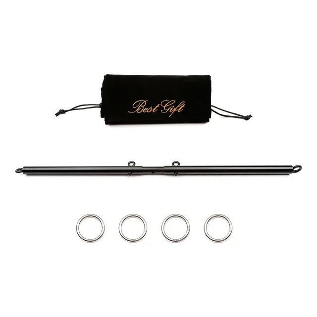 Barra Extensible Negra Para Hacer Ejercicio Dominada