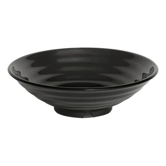 Bol Melamina Milano Serie 3 Qt 12  Dia X 3  Deep Negro 12