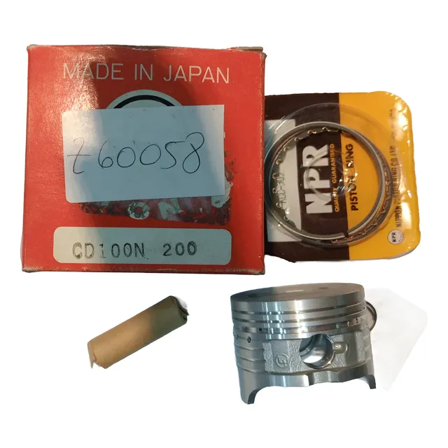 Kit Piston Top Japon Honda Cd 100 + 2.00 Perno 13 Mm