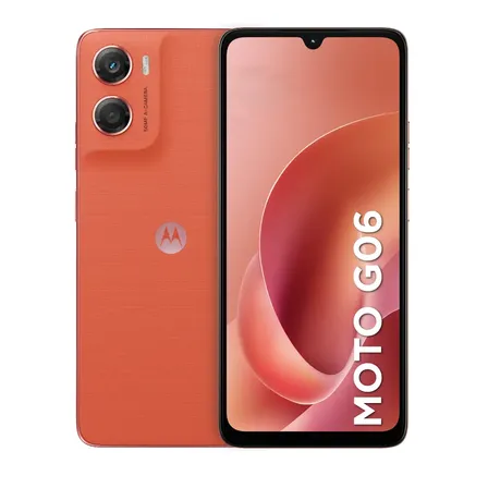 Celular Motorola Moto G06 128gb 4gb Ram Orange Laranja