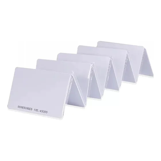 Pack 100 Unidades Carnet Tarjeta Proximidad Pvc Rfid 125khz
