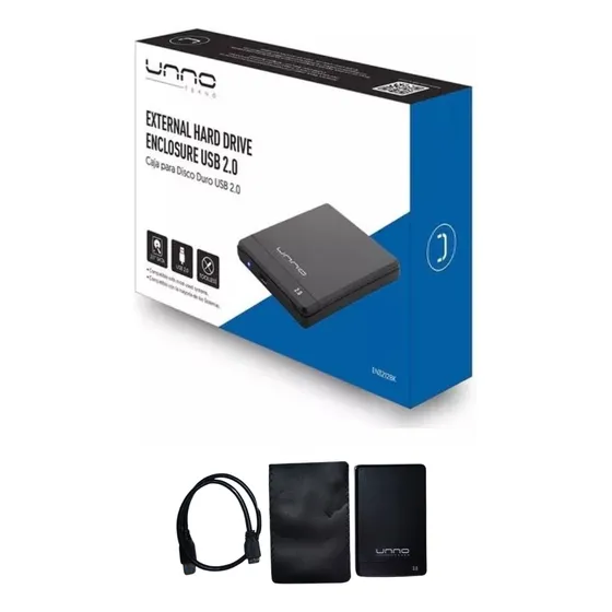 Case Externo Disco Duro 2.5  Sata Ssd Hdd Usb 3.0 6gbps