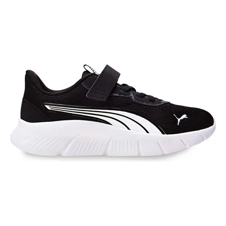 Tênis Infantil Flexfocus Modern Running Puma Puma Black-puma White Geométrico 28 Br