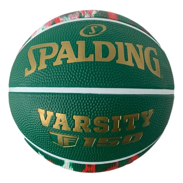 Pelota De Basketball Marble Verde Y Roja 85252z Spalding
