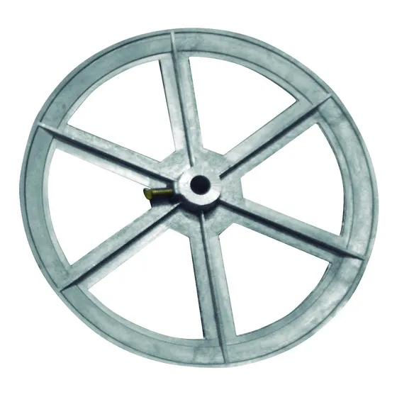Polea Aluminio A 260 Para Hormigonera Profesional Lidher