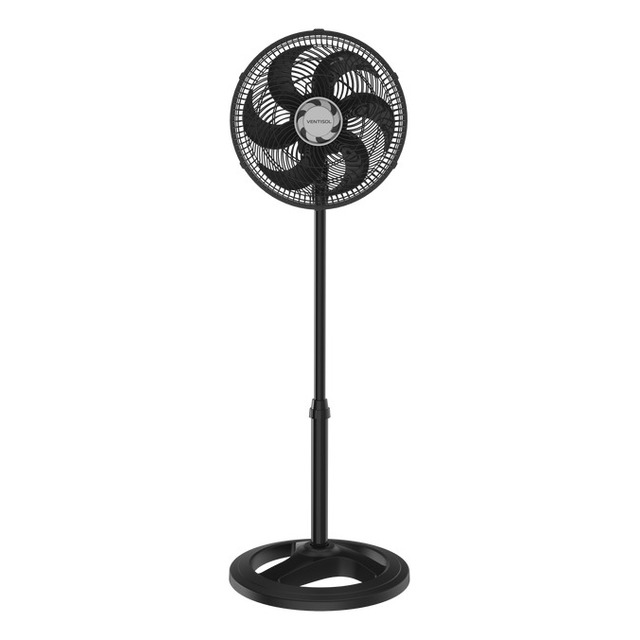 Ventilador De Coluna Turbo 6 30cm Preto Ventisol 220v Ventilador De Coluna Turbo 6 30cm Preto Ventisol 220v