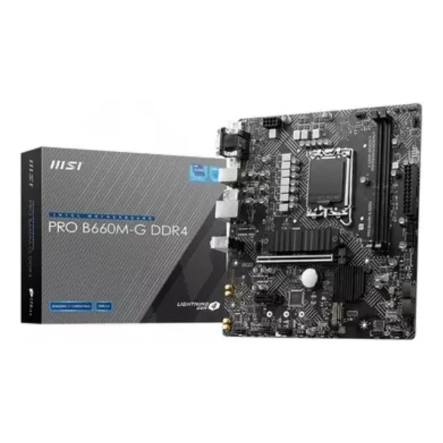 OUTLET MOTHERBOARD GAMING B660M-G PRO MSI DDR4 (USADA)