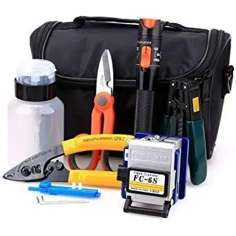 Conexión De Fibra Ftth Fría Kit De Herramientas 16 En 1 Con 