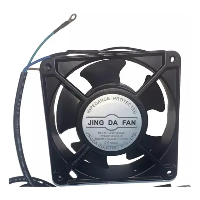 Fan Cooler Para Rack Metal12x12x38mm 110v 120v Sin Enchufe