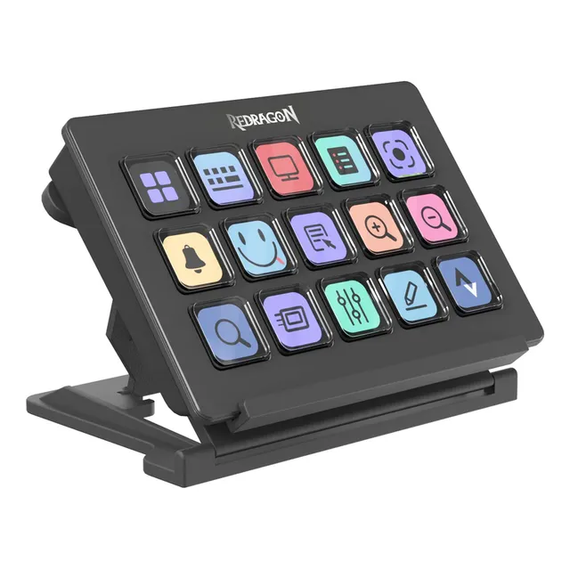 Stream Deck Redragon Streamcraft Ss-550 Botonera Lcd Twitch