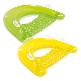 Intex Sit N Float Lounges Inflables Amarillo Y Verde Paquete Intex Sit N Float Lounges Inflables Amarillo Y Verde Paquete