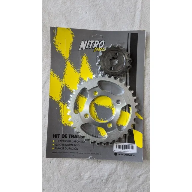 Corona Y Piñon Gilera Smash 110 Varias 110 34/16 Dientes
