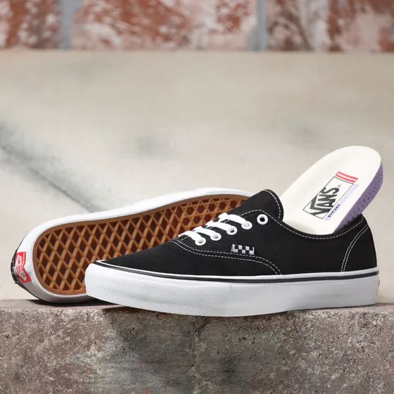 Zapatillas Hombre Skate Authentic Black/white