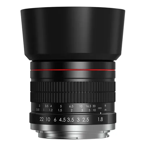 Lente De Câmera: 85 Mm, Fixa, F1.8, Abertura Grande, Manual