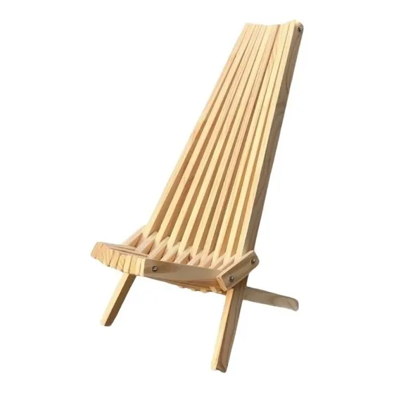 Silla Matera De Pino Respaldo Alto Plegable Jesuita Holz