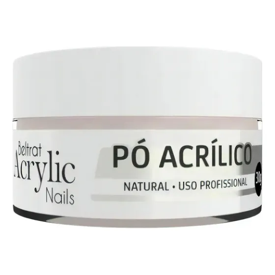Po Acrilico Natural Beltrat 30g - Acrylic Nails Acrigel
