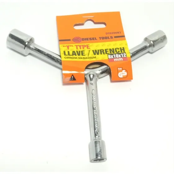 Llave Tipo Y Dado 8, 10, 12